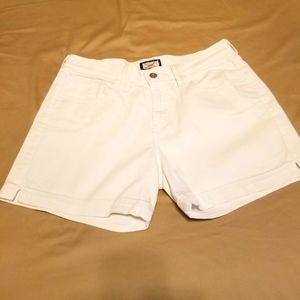 Levi's 515 White Denim Shorts